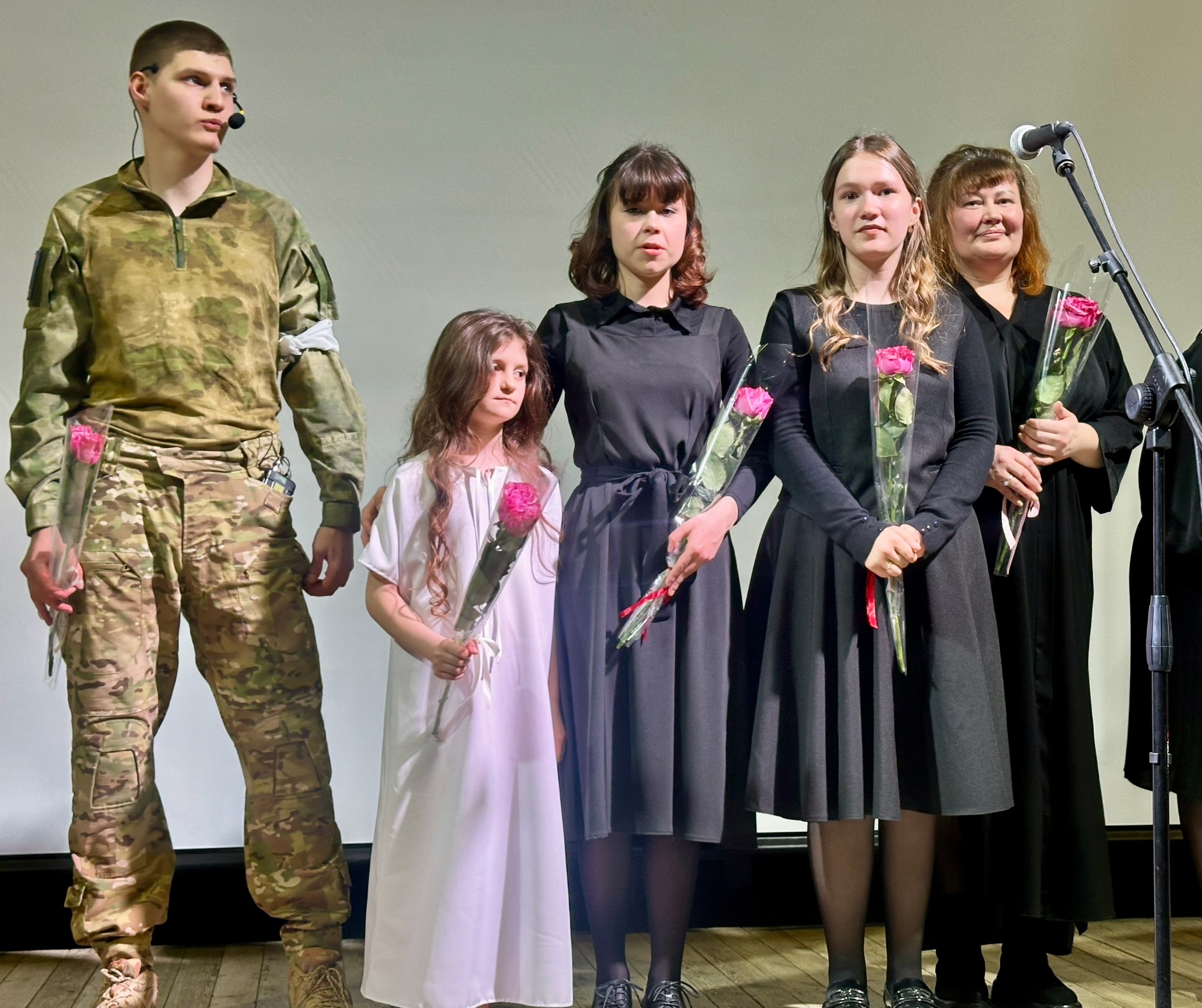 Театральная постановка &amp;quot;Дневник Z. Других нас у вас нет&amp;quot;.